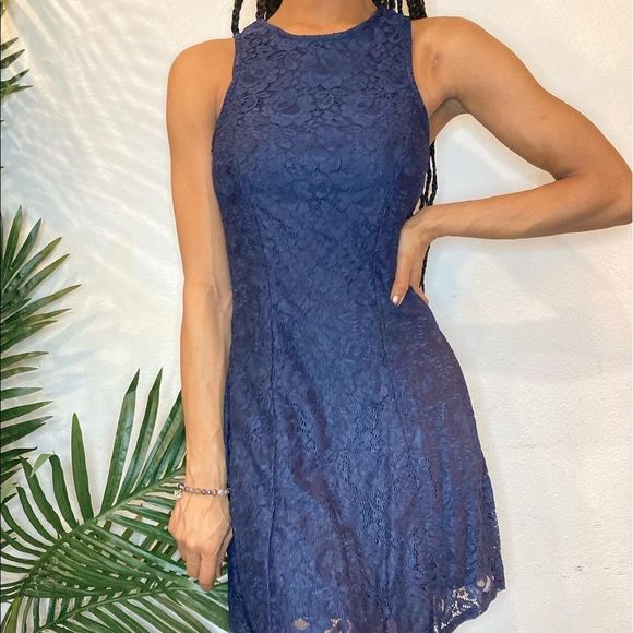 Speechless Lace Mini Dress + Pockets - Picture 5 of 10